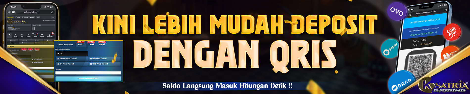 DEPO QRIS HITUNGAN DETIK LANGSUNG AUTO PROSES